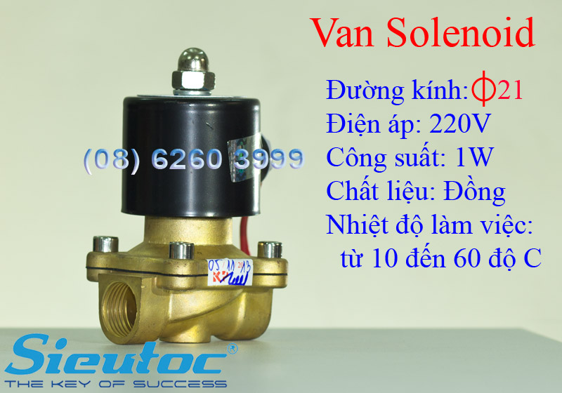 Van điện từ Solenoid-UW-15