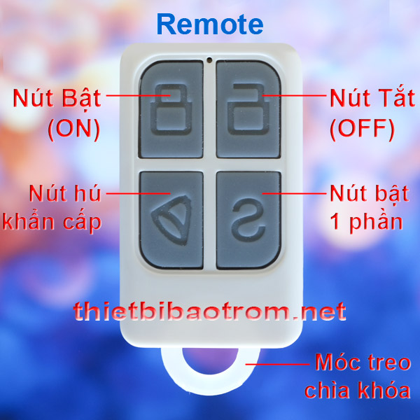 Remote của bộ chống trộm KM-900GS