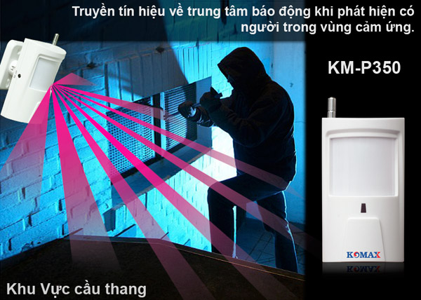 Mắt hồng ngoại chống trộm KM-P350