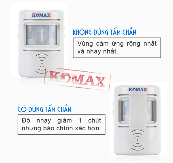 Cách kết hợp các phụ kiện cho báo khách km-008B