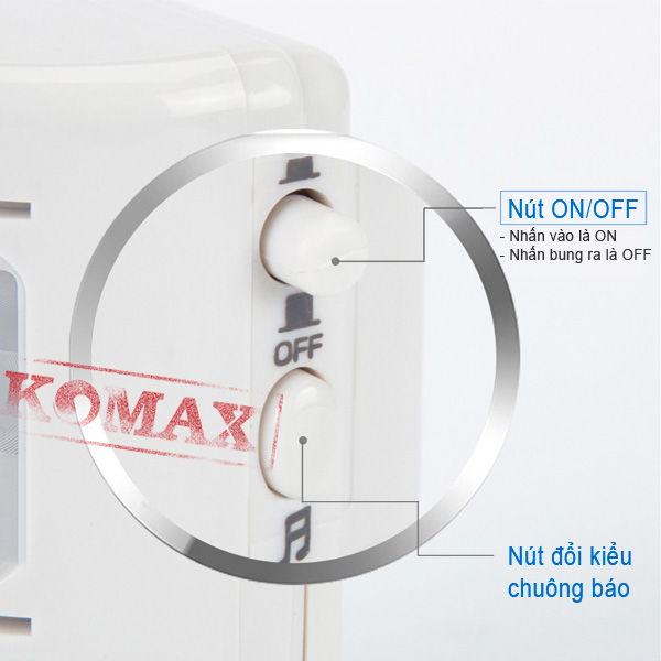 Chuông báo của báo khách KM-X850