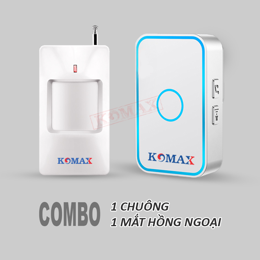 Bộ báo khách hồng ngoại cao cấp tần số 433 Mhz KM-X300