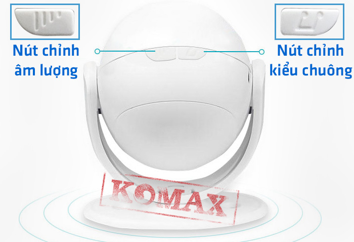 Khớp xoay của báo khách hồng ngoại KM-002B