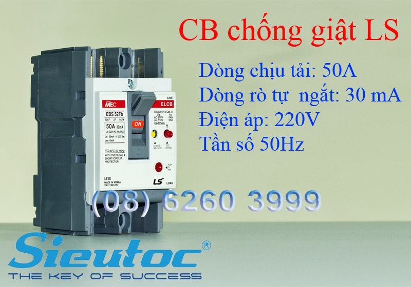 CB chống giật LS ESB-52FB