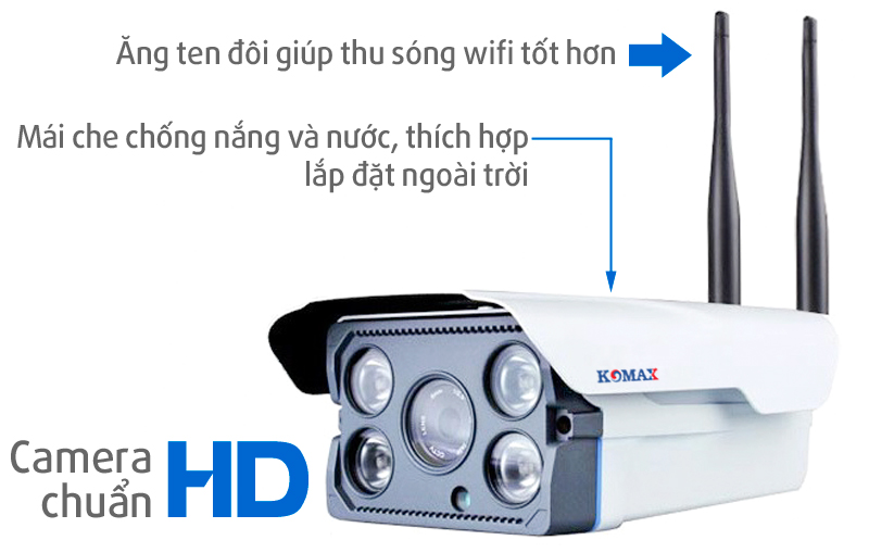 Camera ngoài trời KM-W6