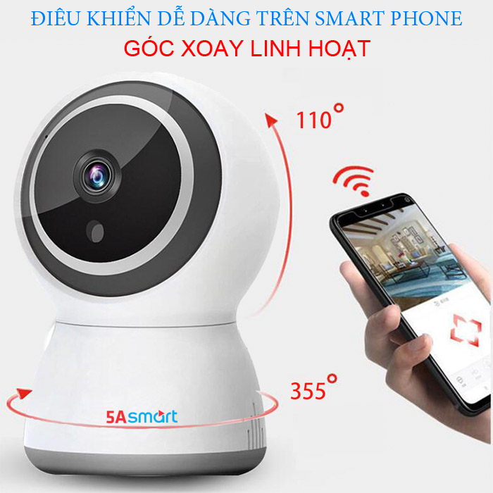 5A-C1 2.0MP được trang bị chức năng Smart IR, sử dụng công nghệ chiếu sáng hồng ngoại (IR) tiên tiến giúp thu được nhiều chi tiết hơn trong điều kiện thiếu sáng. Với góc quan sát 360 độ và chức năng theo dõi thông minh, bạn sẽ không phải lo lắng về việc bỏ sót bất cứ chi tiết nào.