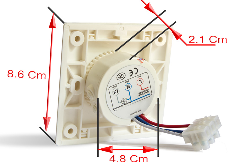 Kích thước của cảm biến AG-03