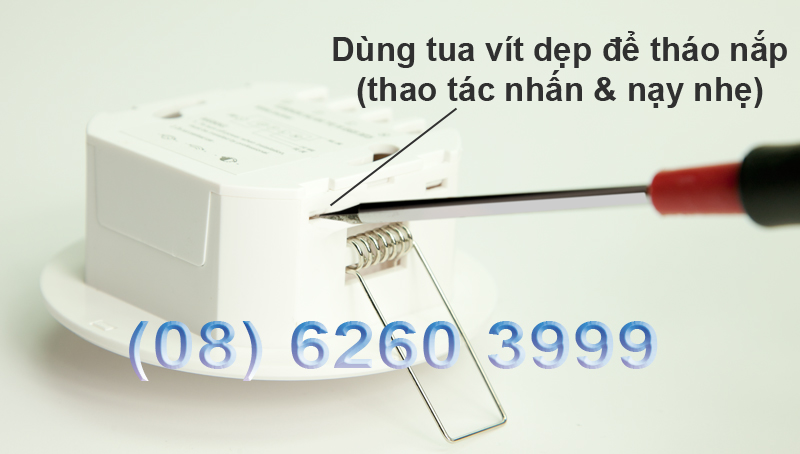 Tháo đế của cảm ứng hồng ngoại âm trần KM-S27