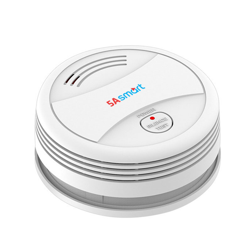 Cảnh báo từ xa khi có sự cố cháy nổ Cảm biến báo cháy Wifi Tuya Smart life cho mọi nhà