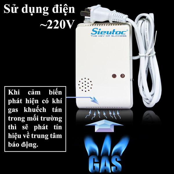 Đầu dò báo xì gas KM-G32W