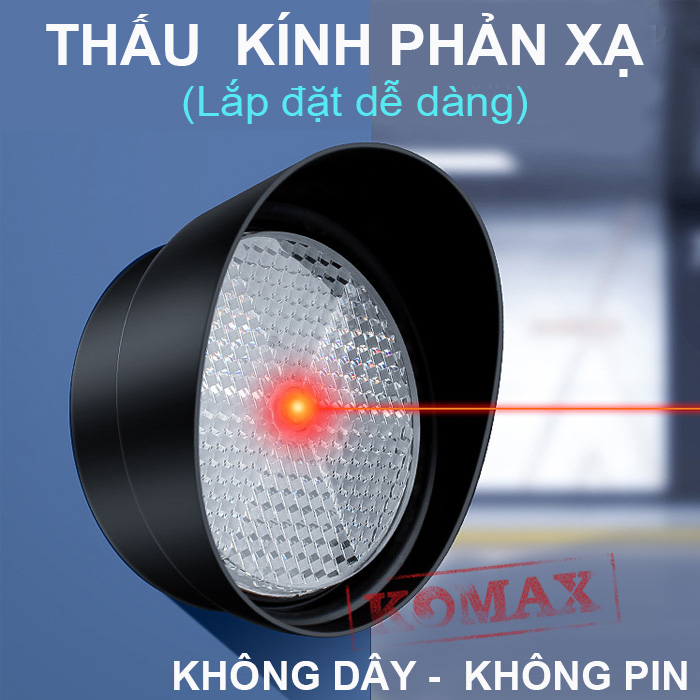 Thấu kính của beam phản xạ được thiết kế nhỏ gọn và ánh xạ ánh sáng tốt