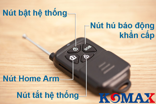 Remote dùng cho trung tâm chống trộm KM-903G