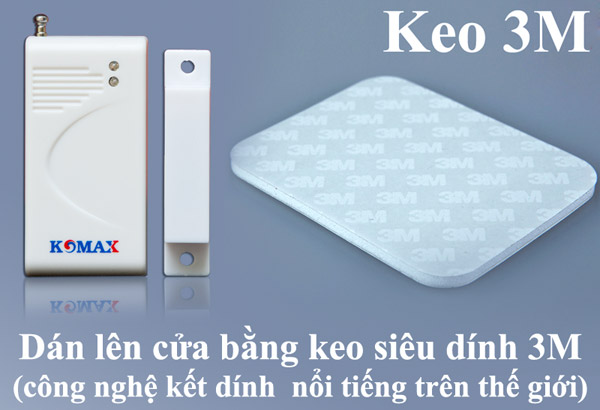 Công tắc từ chống trộm KM-D20 dùng cho các trung tâm chống trộm Komax