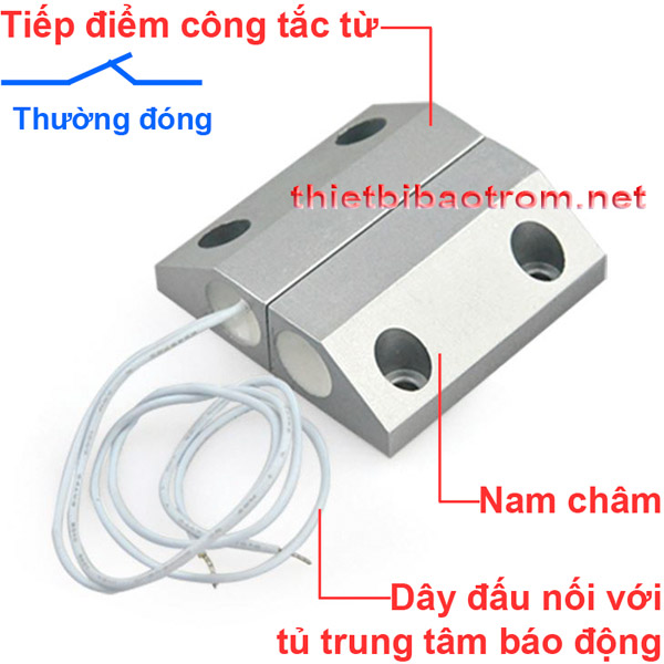 Tiếp điểm Công tắc từ có dây KM-D28