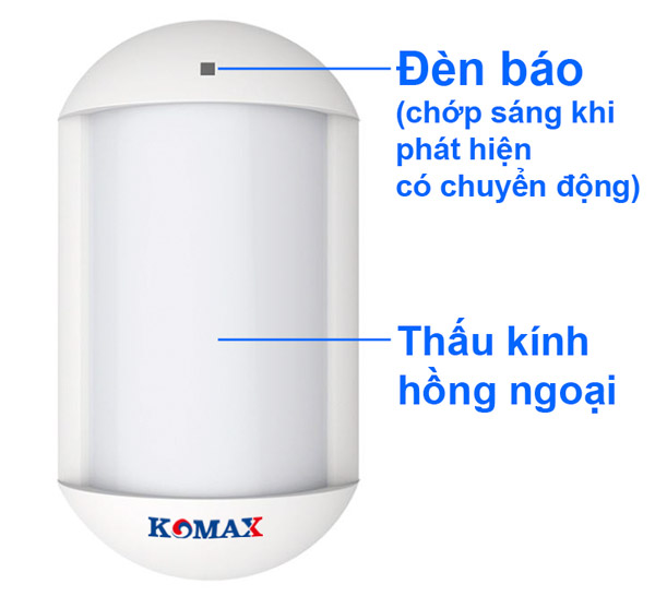 Đầu dò hồng ngoại không dây KM-P600