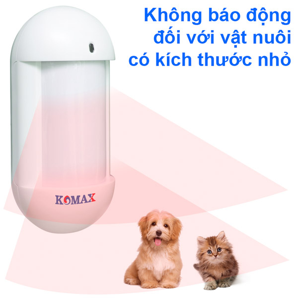 Đầu dò hồng ngoại loại trừ vật nuôi nhỏ