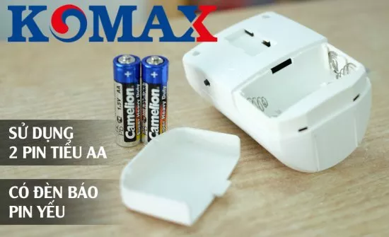 Cách thay pin cho báo trộm cao cấp KM-X20 Cách thay pin cho báo trộm cao cấp KM-X20