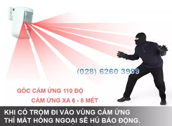 Nguyên lý hoạt động báo trộm hồng ngoại KM-X20 Nguyên lý hoạt động báo trộm hồng ngoại KM-X20