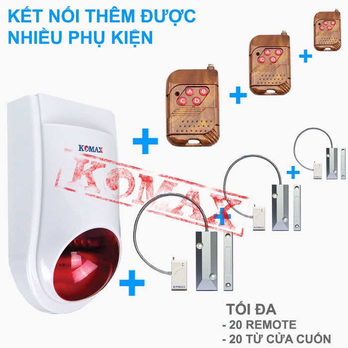 B&aacute;o trộm cửa cuốn c&oacute; pin dự ph&ograve;ng - 2