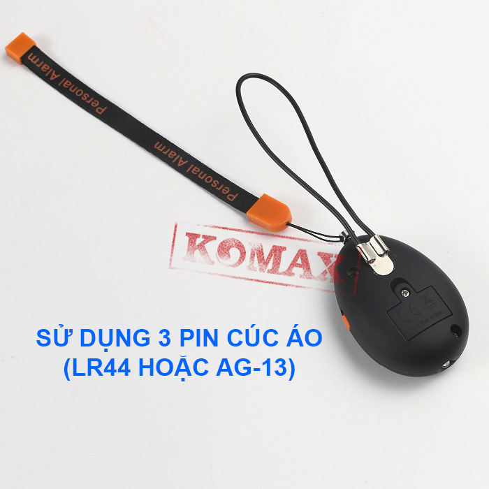 Pin dùng cho cảm biến rung chống trọm KM-R12 là loại pin thông dụng trên thị trường
