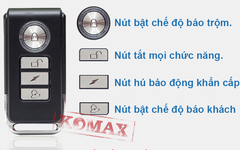 Remote dùng cho chống trộm cửa cuốn CC25