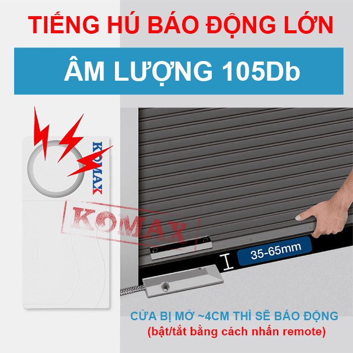 Cách lắp chống trộm cho cửa cuốn CC25