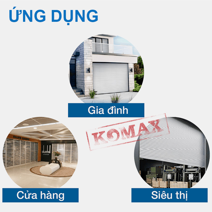 Bộ chống trộm dùng cho cửa cuốn CC25 - 5