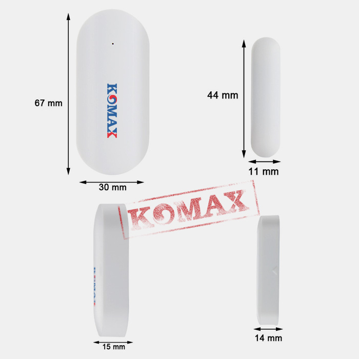 Công tắc từ gắn cửa chống trộm tần số 433 mhz KM-D21B