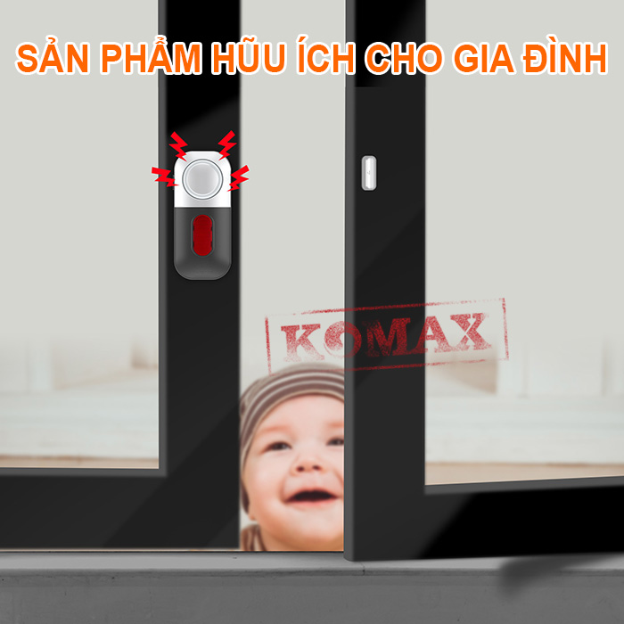 Dùng cảm biến chống trộm KM-C04 giúp an tâm hơn để bảo vệ gia đình của bạn