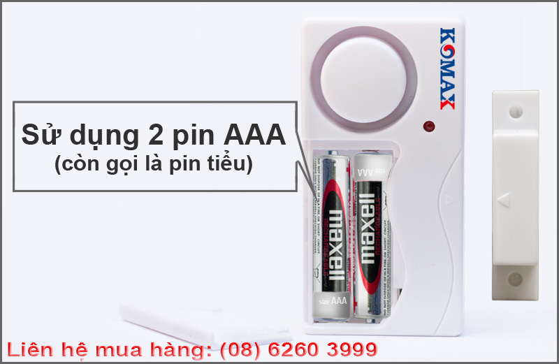 KM-C05 sử dụng pin tiểu 3A