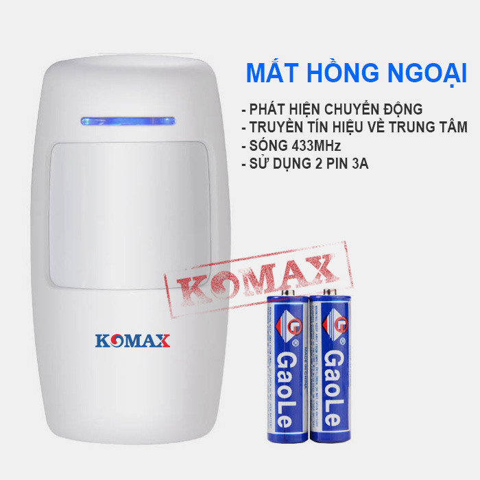 Mắt hồng ngoại chống trộm không dây P300A - 1