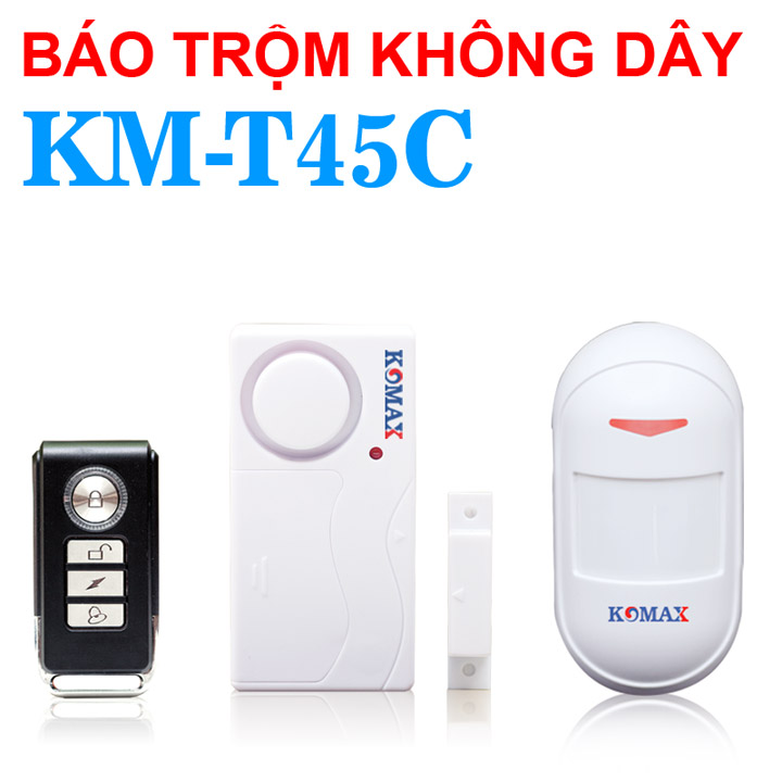 Trọn bộ chống trộm dùng pin KM-T45C