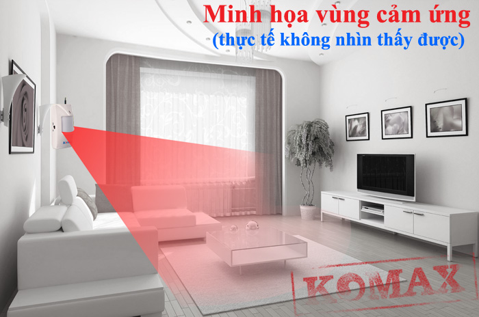 Mắt hồng ngoại của trung tâm chống trộm KM-T80