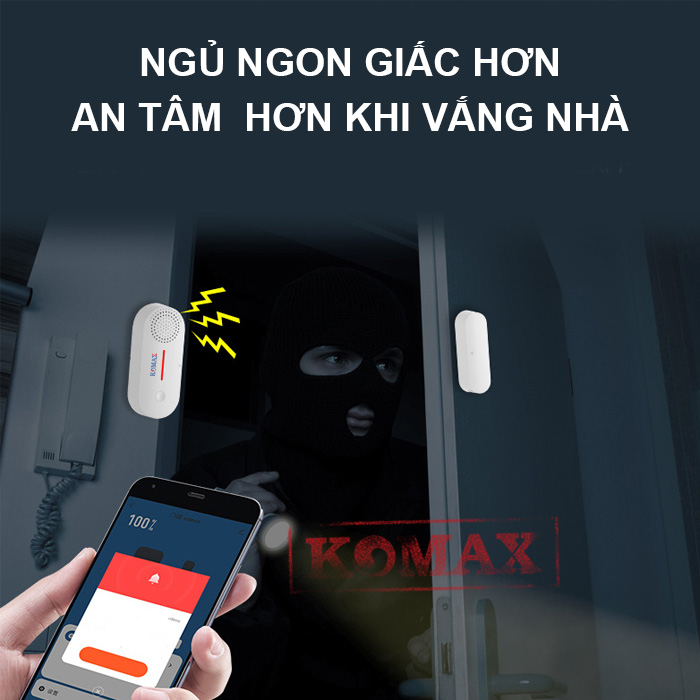 Từ chống trộm wifi KM-RC28 giúp bạn ngủ ngon hơn, bảo vệ gia đình và tài sản của bạn