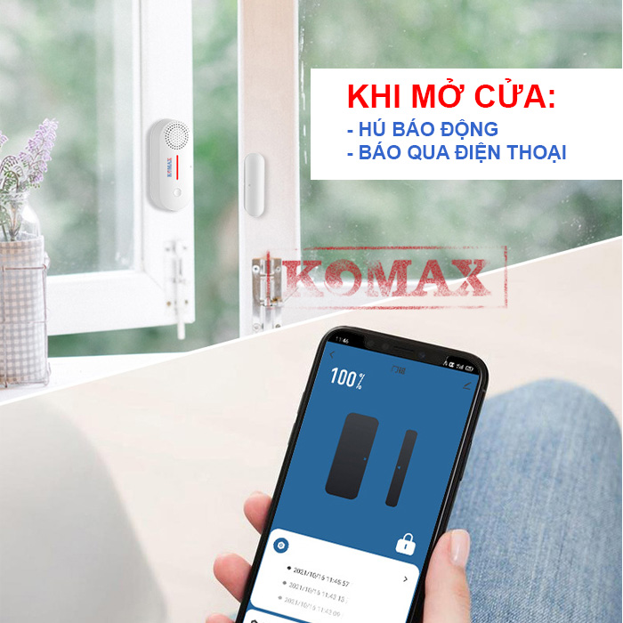 Khi có trộ KM-RC28 báo qua điện thoại ngay lập tức