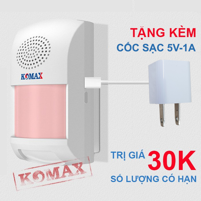 Tặng cốc sạc 5V-1A cho khách mua chống trộm X10