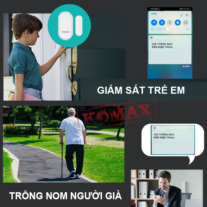 Chuông cửa wifi DB 68 bảo vệ cho gia đình bạn 1 cách an toàn nhất