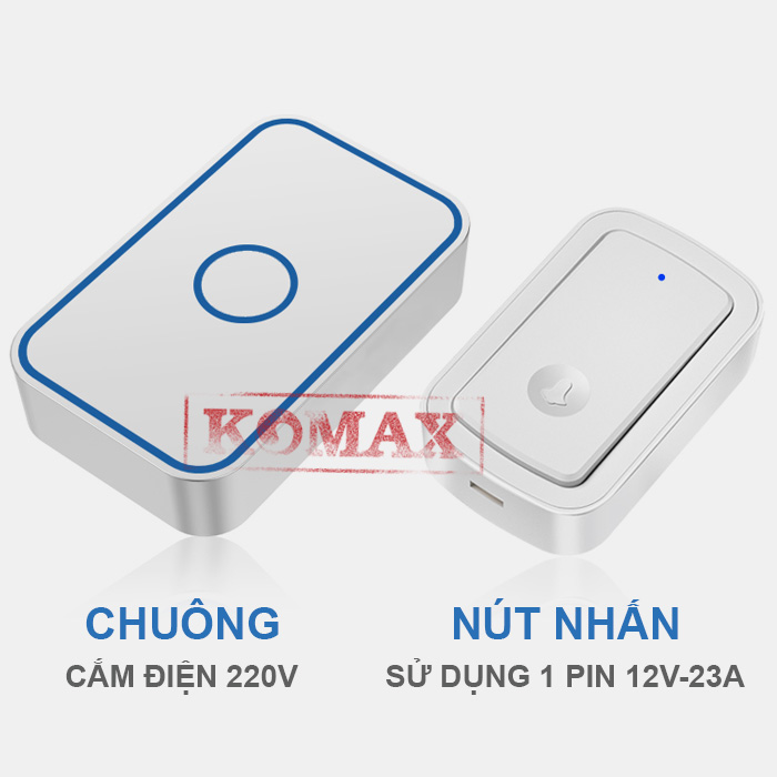 Chuông cửa không dây KM-DB12 cao cấp 2