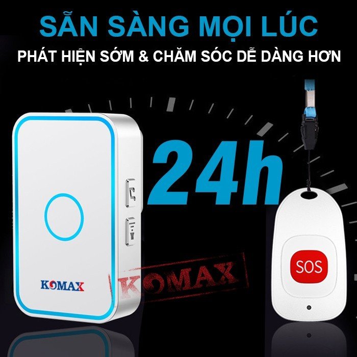 Nút nhấn khẩn SOS kết hợp cho chuông gọi người thân SB12