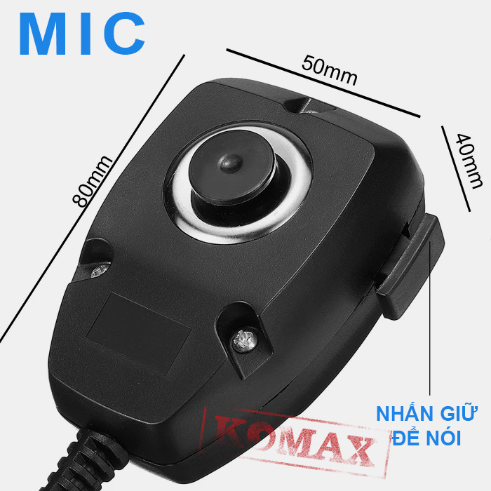 Micro nói của bộ còi hú xe cảnh sát CBJ-200W