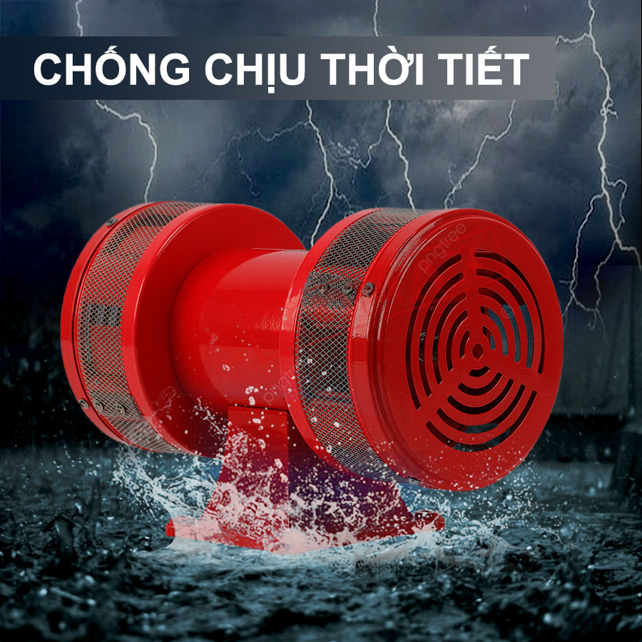 Còi hú xé gió ms-590 có thiết kế vô cùng chắc chắn và đẹp mắt