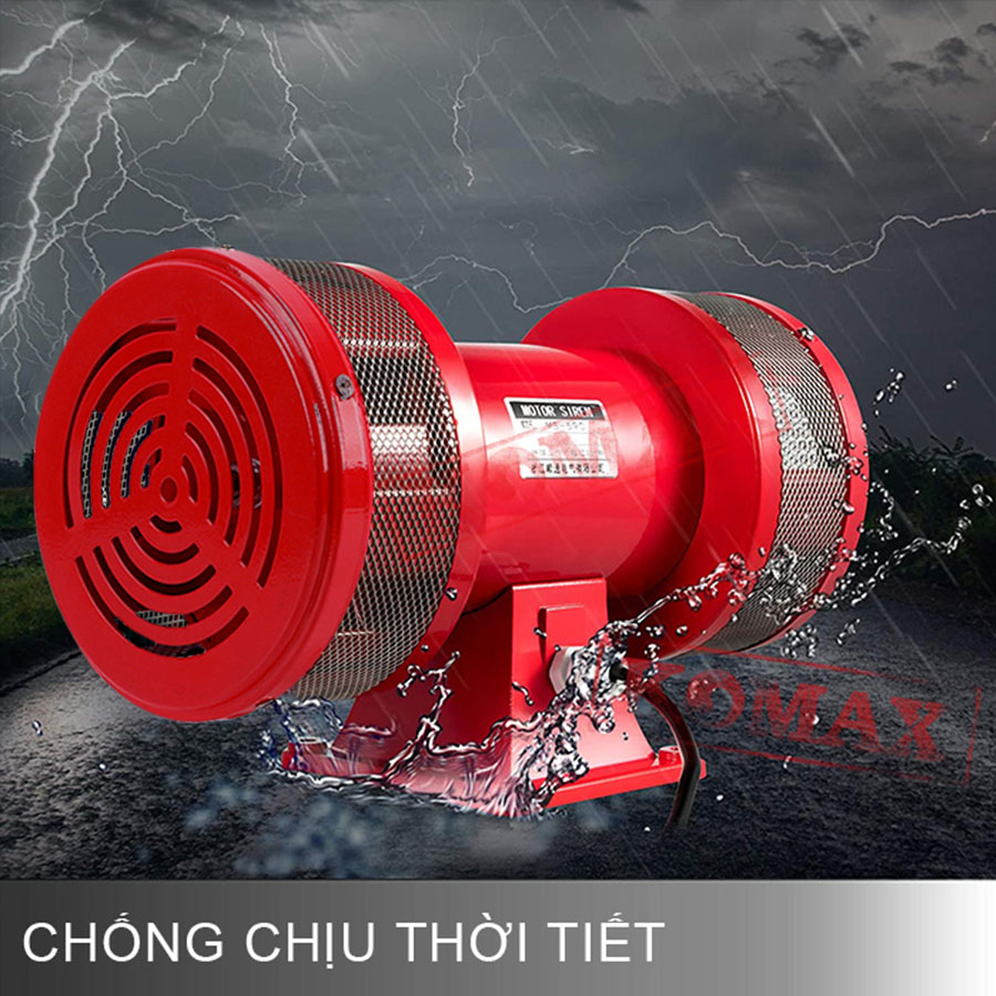 Kích thước của còi hú công trường MS-590