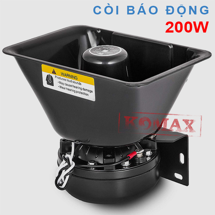 Còi hú xe ưu tiên 100w với amply 200w với nhiều âm thanh khác nhau