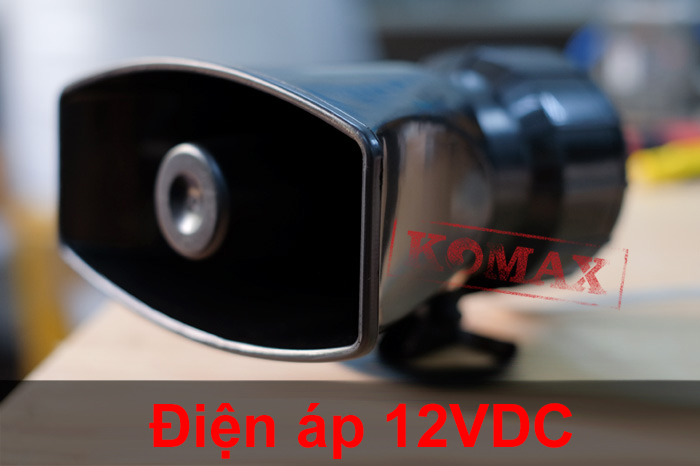 Còi hú công suất lớn 12V 60W âm lượng 200db KM-60W