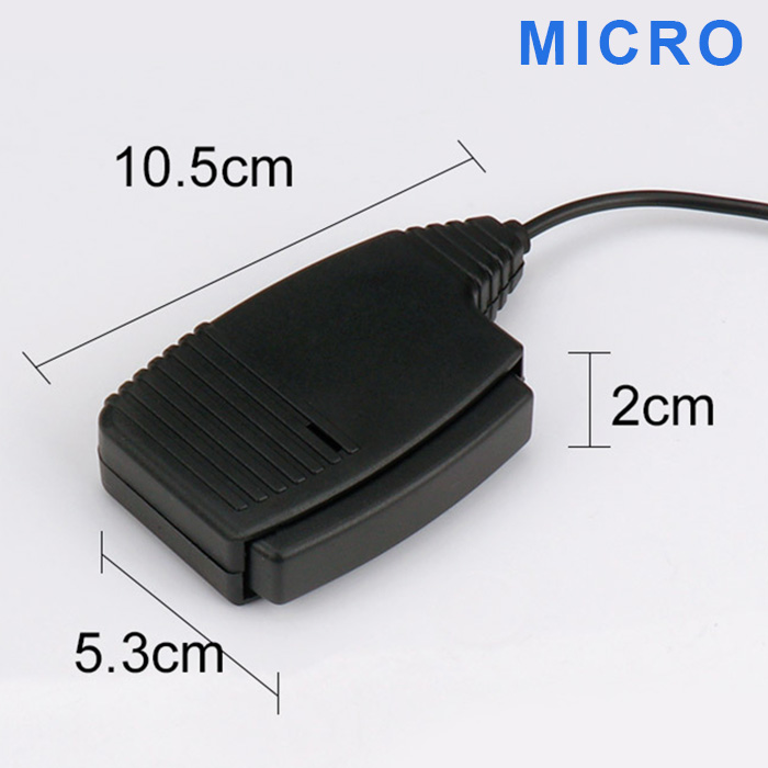 Kích thước micro của bộ còi amply 100w SQD-305B
