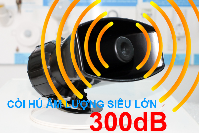 Âm lượng của còi hú công suất lớn KM-AC100W