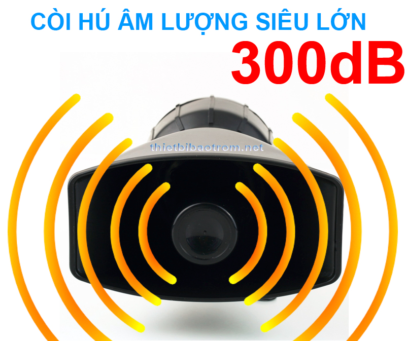 Âm lượng của còi hú công suất lớn KM-60W