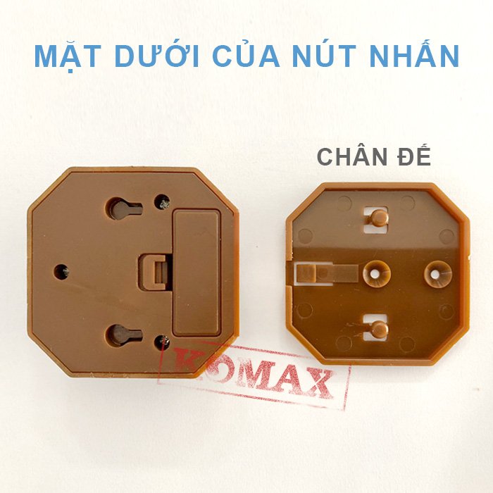 Mặt dưới nút nhấn gọi phục vụ