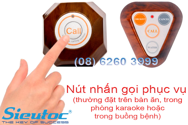 Nút nhấn gọi phục vụ