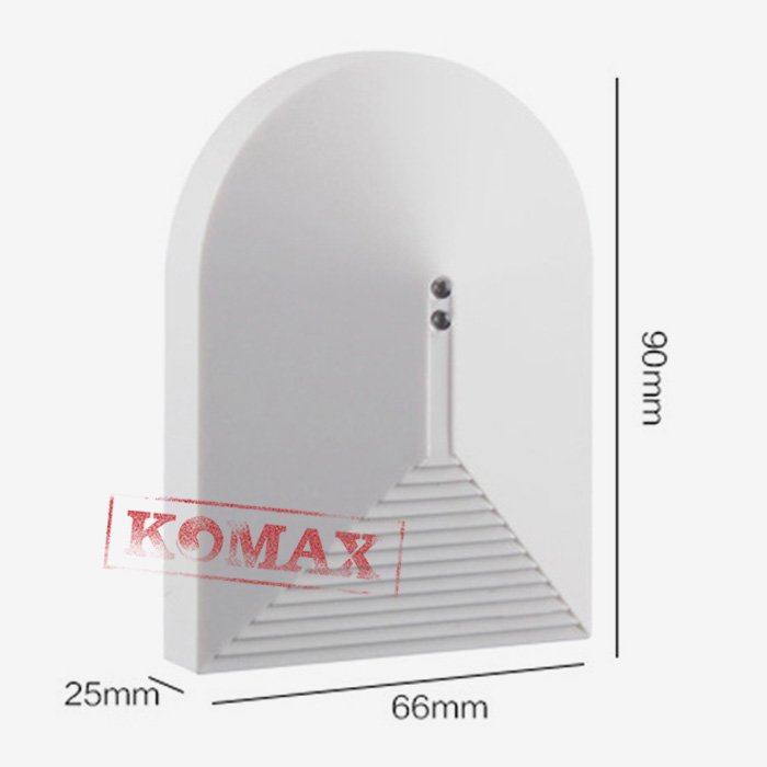 Kích thước của đầu dò có dây Paradox BP-10